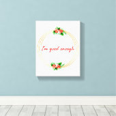 生やる気を起こさせる活感動的引用文 キャンバスプリント (インサイチュ (ウッドフロア))