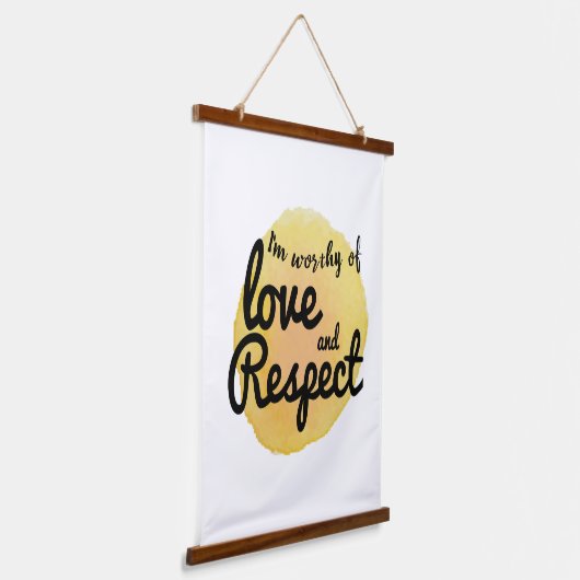 生やる気を起こさせる活感動的引用文 吊り下げ型タペストリー (傾斜あり)