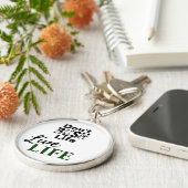 生やる気を起こさせる活 キーホルダー (側面)