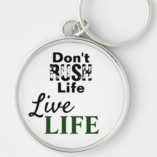 生やる気を起こさせる活 キーホルダー (正面)