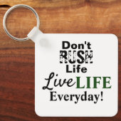 生やる気を起こさせる活 キーホルダー (正面)