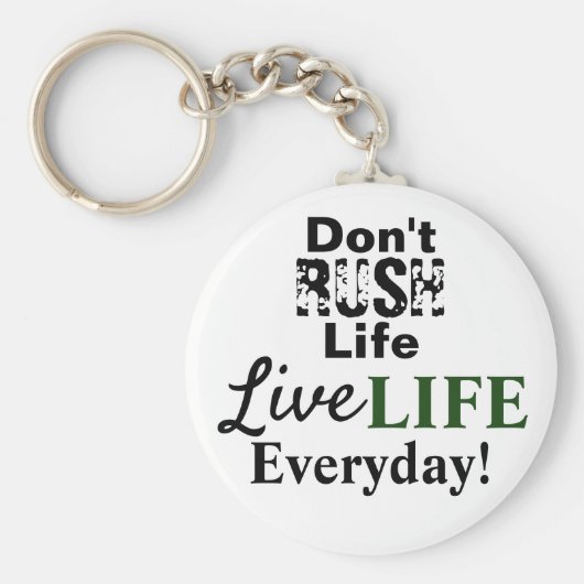 生やる気を起こさせる活 キーホルダー (正面)