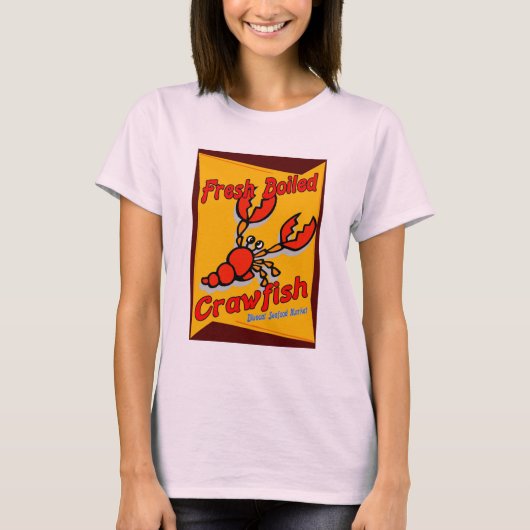 生ゆでたザリガニ Tシャツ (正面)