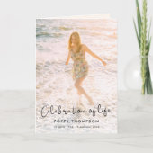 生エレガント命お祝い令 プログラム (正面)