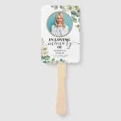 生エレガント命の植物葬儀お祝い ハンドファン (正面)