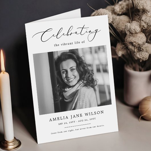 生エレガント活お祝い写真葬式 プログラム