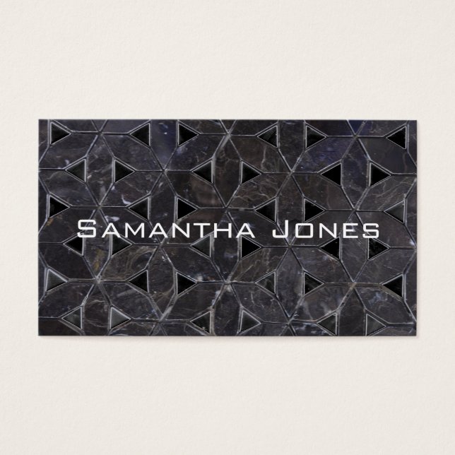 生エレガント活模様の濃い灰色の花 (正面)