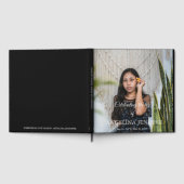 生エレガント生写真追悼式お祝い ゲストブック (全面)