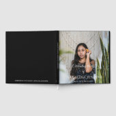 生エレガント生写真追悼式お祝い ゲストブック (全面)