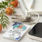 生エレガント産のフローラお祝い キーホルダー (正面右)