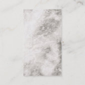 生エレガント花大理石 名刺 (裏面)