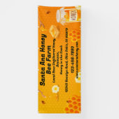 生カスタマイズ蜂蜜の販売ファーム事業2 横断幕 (縦)