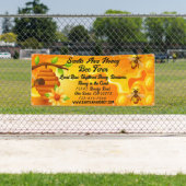 生カスタマイズ蜂蜜の販売 横断幕 (インサイチュ)