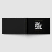 生カスタム命葬儀の写真引用文お祝い ゲストブック (全面)