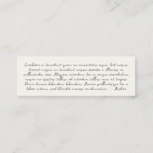 生カスタム命葬本マーク引用文お祝い スキニー名刺