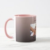 生カスタム最高の活の写真友だち マグカップ (左)