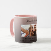 生カスタム最高の活の写真友だち マグカップ (正面左)