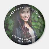 生カスタム死の記憶の写真お祝い マグネット (正面)