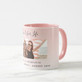 生カスタム活最高の赤面ピンク マグカップ (正面右)