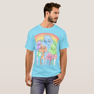 生カラフルお洒落き物Tシャツ Tシャツ