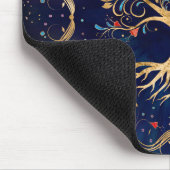 生カラフル命の木-イグドラシル マウスパッド (コーナー)