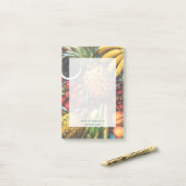 生カラフル果実保健パーソナライズされた場 ポストイット (デスク上)