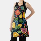 生カラフル果柄 エプロン (インサイチュ)