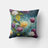 生カラフル活なフローラの離れデザイン クッション (裏面)