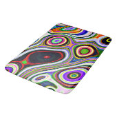 生カラフル鮮な抽象パターン バスマット (アングル)