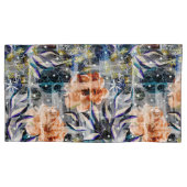 生グランジ花。 枕カバー (正面左)