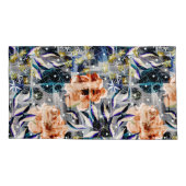 生グランジ花。 枕カバー (裏面-左)