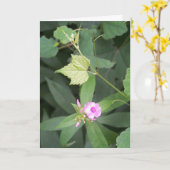 生シンプルきている…Isシンプル Flower引用文 カード (黄色い花)