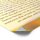 生シンプル命哲学 ポスター (角)