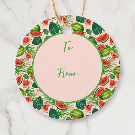 生スイカ フェイバータグ (正面)