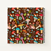 生ストップえないやる気を起こさせるキノコ ノートブック (裏面)