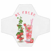 生ストロベリージュースクールドリンクサッカーボール サッカーボール (フラット)