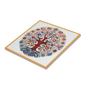 生セラミック瓦のメキシコのヒューコール木 タイル (側面)