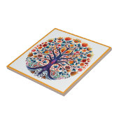 生セラミック瓦のメキシコのヒューコール木 タイル (側面)