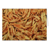 生チキン足カード (正面横)