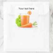 生ニンジン果汁 スクエアシール (バッグ)