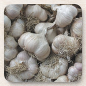 生ニンニク調味健康食品壁紙 コースター (正面)