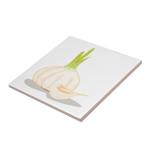 生ニンニク タイル (側面)