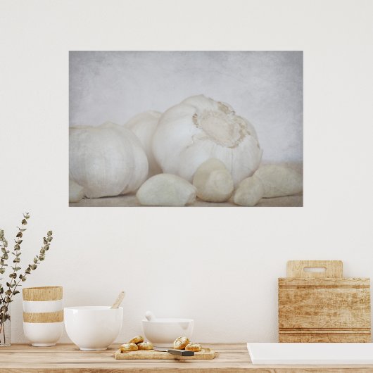 生ニンニク ポスター (キッチン)