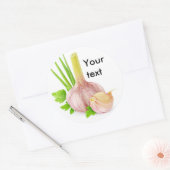 生ニンニク ラウンドシール (封筒)