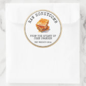 生ハニカム養蜂蜜 ラウンドシール (バッグ)