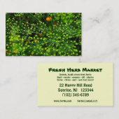 生ハーブ市場 名刺 (正面/裏面)