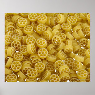 生パスタの背景 ポスター