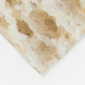 生パンの柄 フリースブランケット (角)