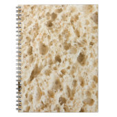 生パン柄 ノートブック (正面)