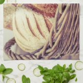 生パン籠 キッチンタオル (折り畳み)